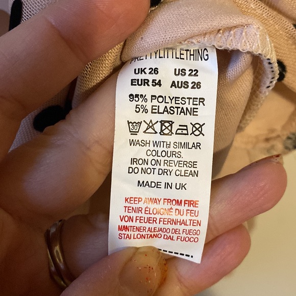 Pretty Little Thing Polka Dot Bodysuit - Picture 9 of 10